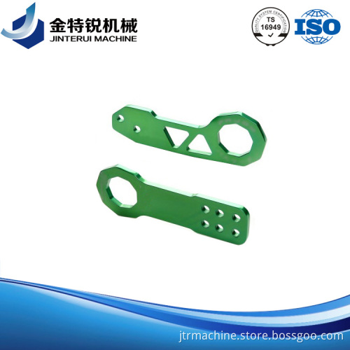 precision CNC milling Aluminum Tow Hook